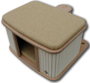 H3 - Katzen-Haus mit Rollladen von Catwalk Kratzbäume